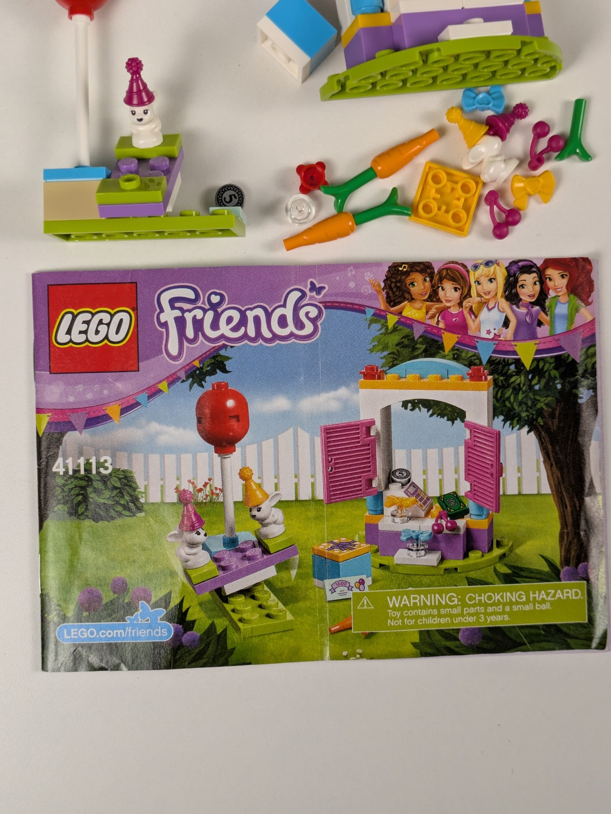 Lego Friends: Party Gift Shop Set 41113 - Complete Set