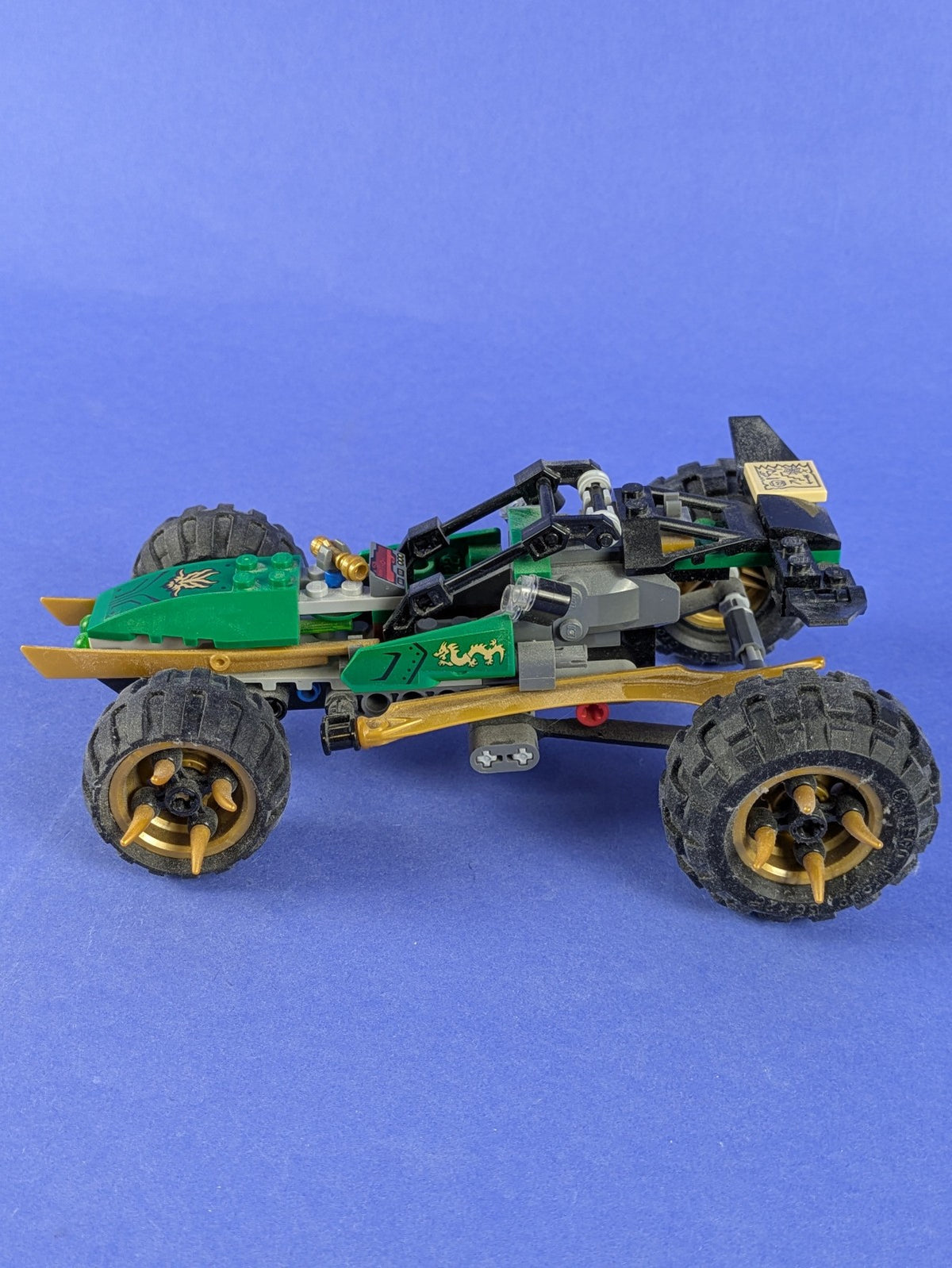LEGO NINJAGO Jungle Raider 70755 Incomplete Set Pre-Owned