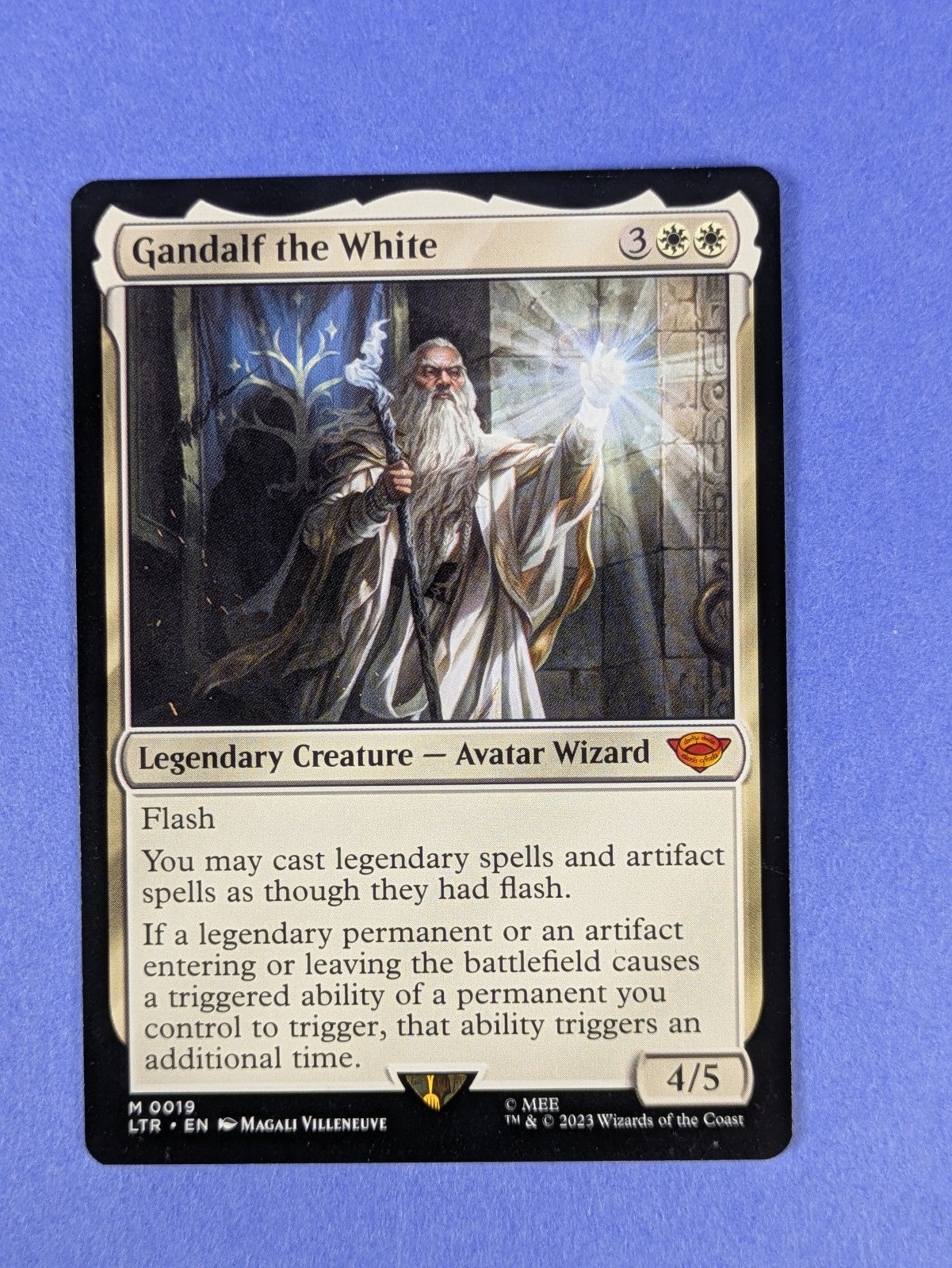MTG: The Lord of the Rings: Gandalf the White #0019 Mythic - NM