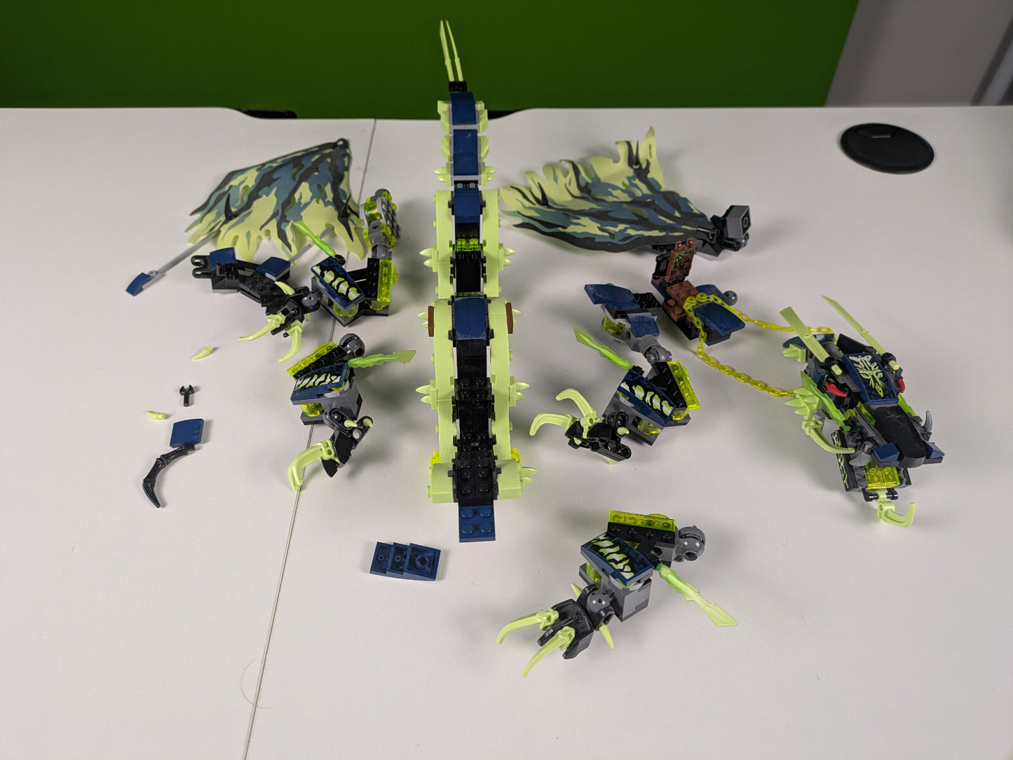 Lego NINJAGO: Possession: Attack of the Morro Dragon Set 70736 - w/ Instructions
