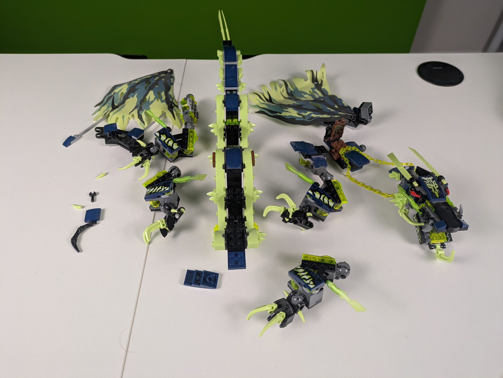 Lego NINJAGO: Possession: Attack of the Morro Dragon Set 70736 - w/ Instructions