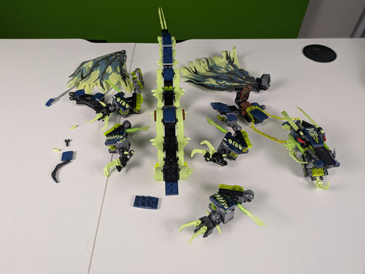Lego NINJAGO: Possession: Attack of the Morro Dragon Set 70736 - w/ Instructions
