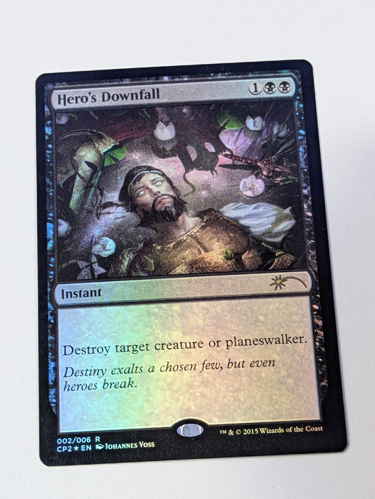 MTG Magic: Clash Pack 2015: Hero's Downfall #002/006 Rare - Foil - NM