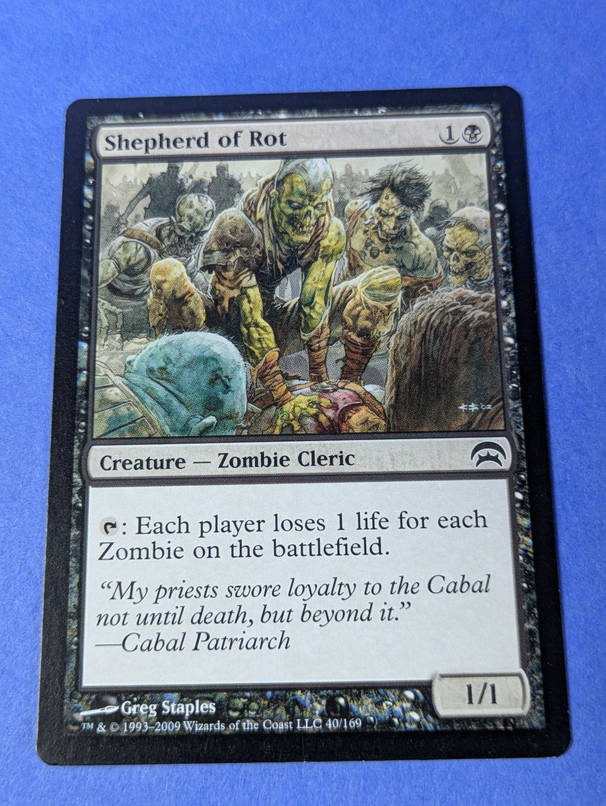 MTG Magic: Planechase: Shepherd of Rot #40/169 Common - NM