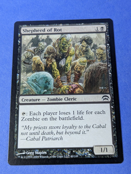 MTG Magic: Planechase: Shepherd of Rot #40/169 Common - NM