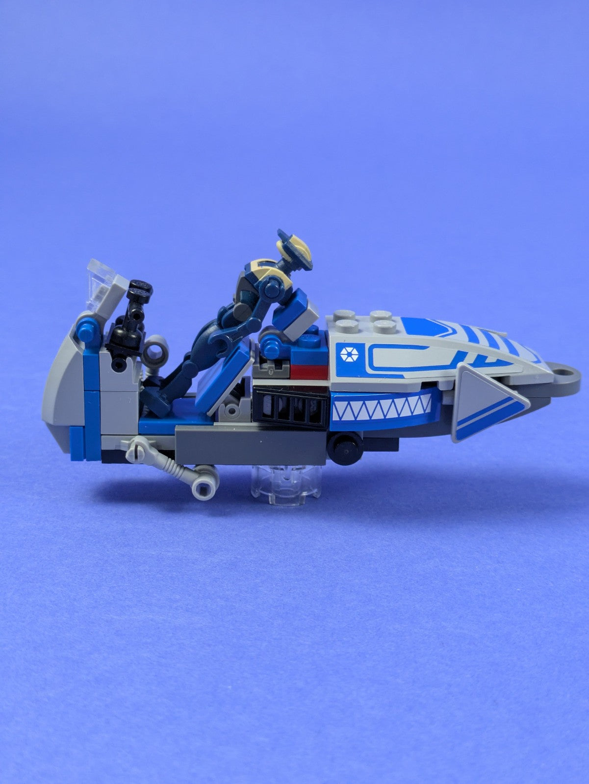 LEGO Star Wars Mace Windu's Jedi Starfighter 7868 Incomplete Set Pre-Owned