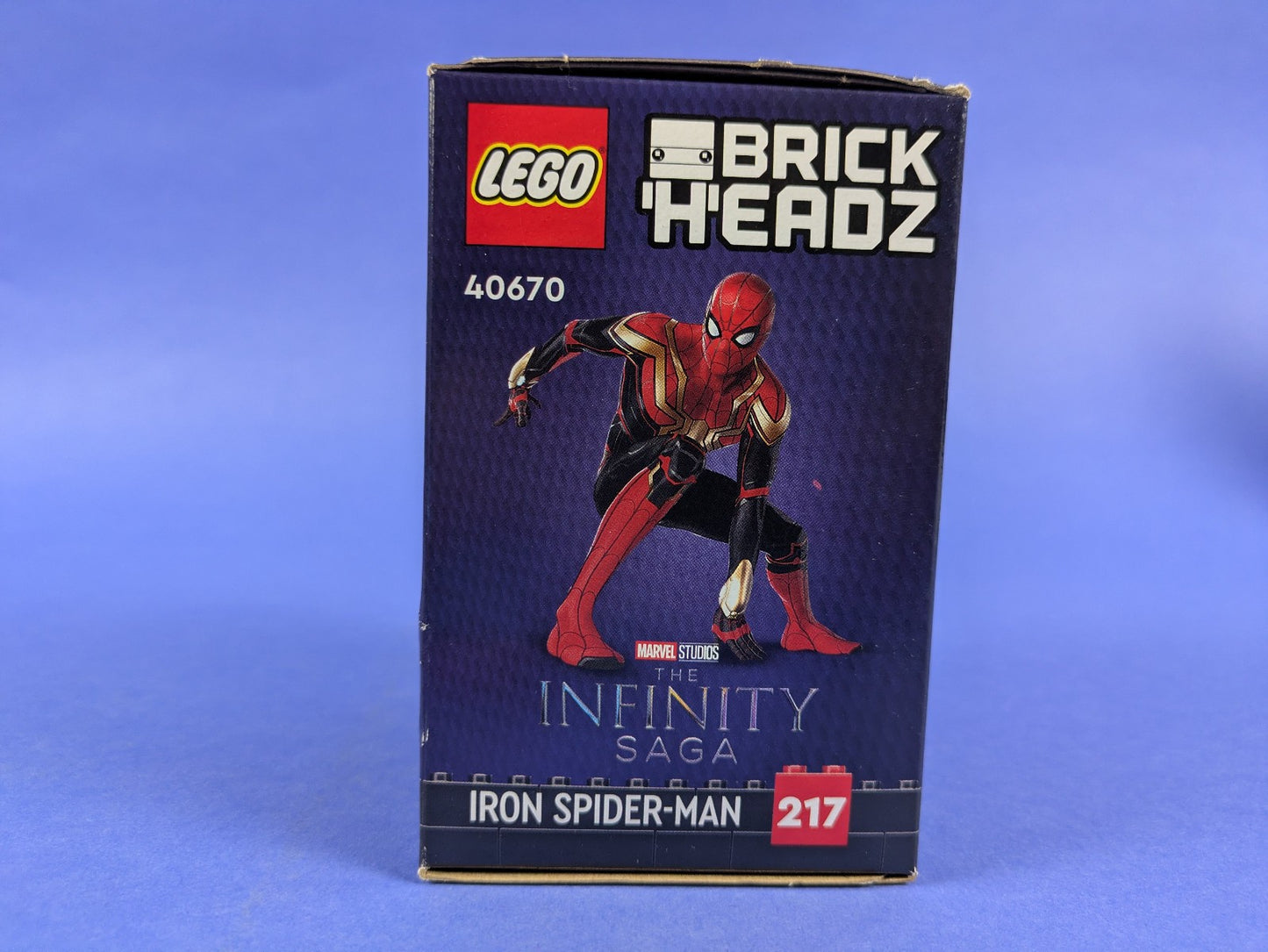 Lego BrickHeadz: The Infinity Saga: Iron Spider-Man Set 40670 BRAND NEW