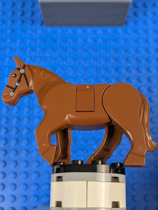 Lego The Lord of the Rings: Animals: Horse, Movable Legs 10352c01pb01 Set 9469