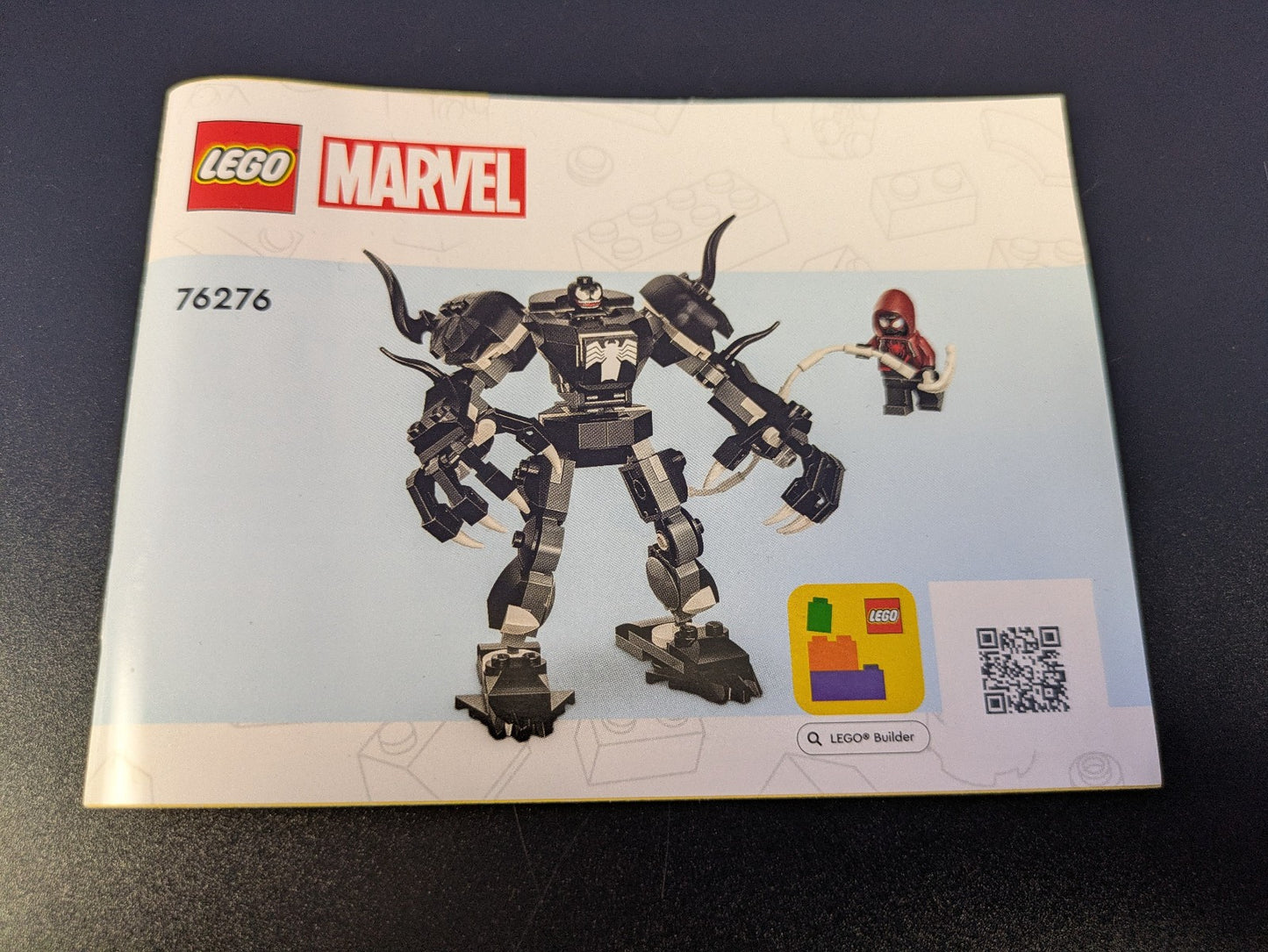 LEGO Super Heroes Venom Mech Armor vs. Miles Morales 76276 Incomplete Pre-Owned