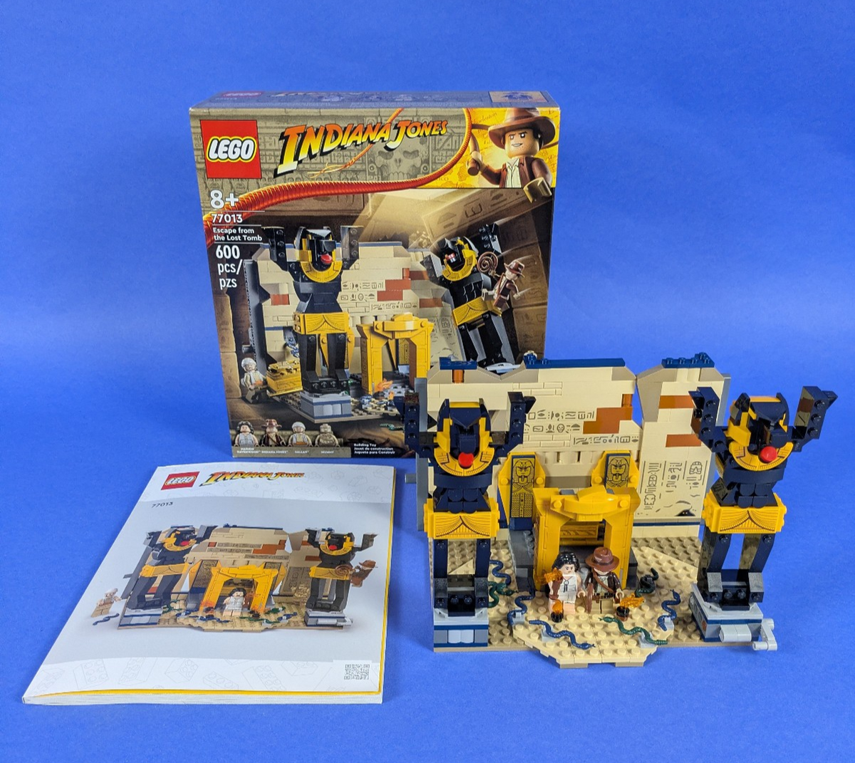 Lego Indiana Jones: Escape from the Lost Tomb Set 77013 Complete Set