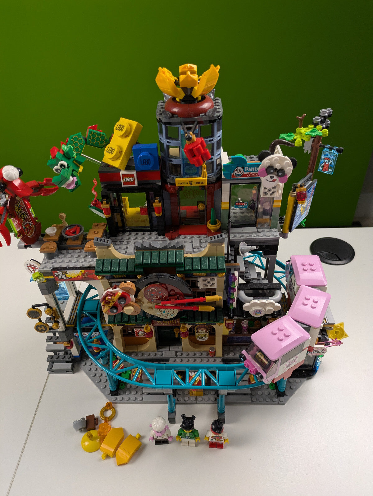 Lego Monkie Kid: The City of Lanterns Set 80036 - Incomplete