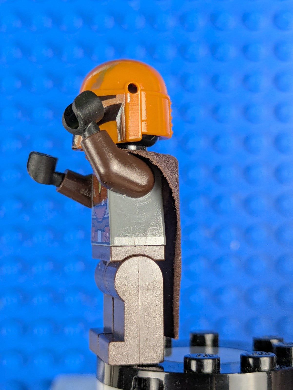 Lego Star Wars: Mandalorian Tribe Warrior - Male Dark Brown sw1079 Set 75267