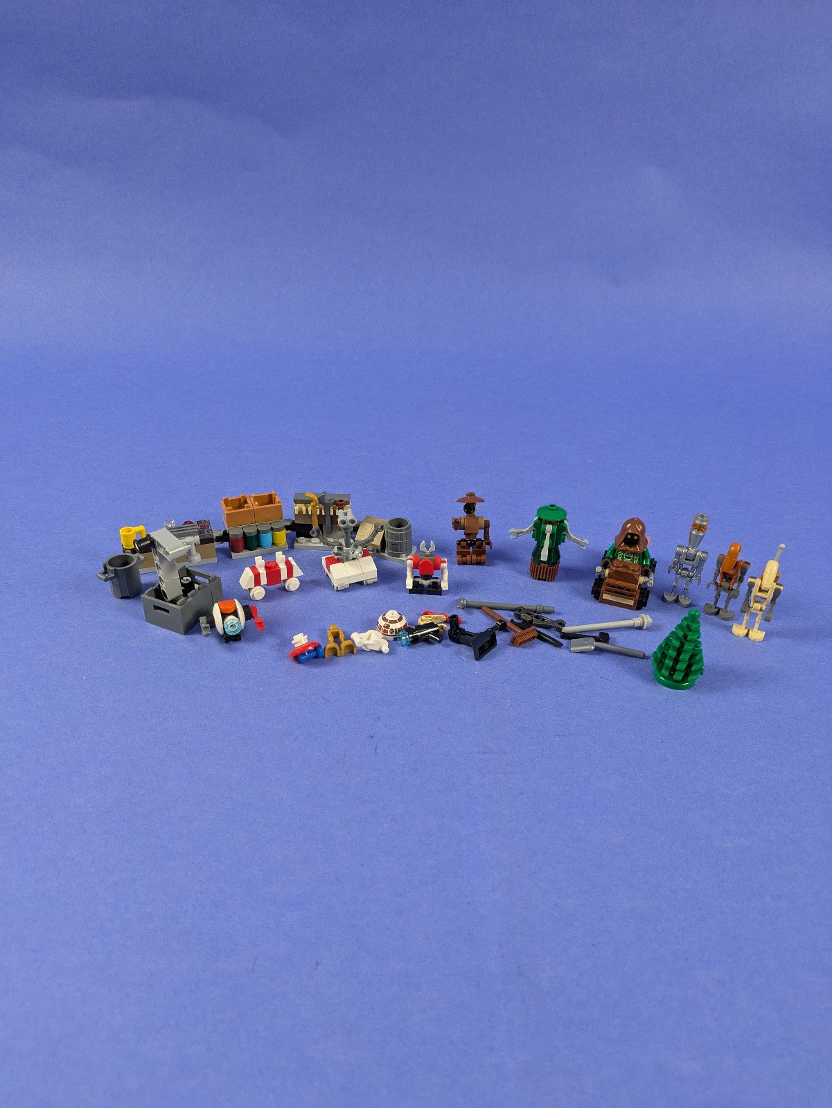 LEGO Star Wars Advent Calendar 2025 75418 Incomplete Set Pre-Owned