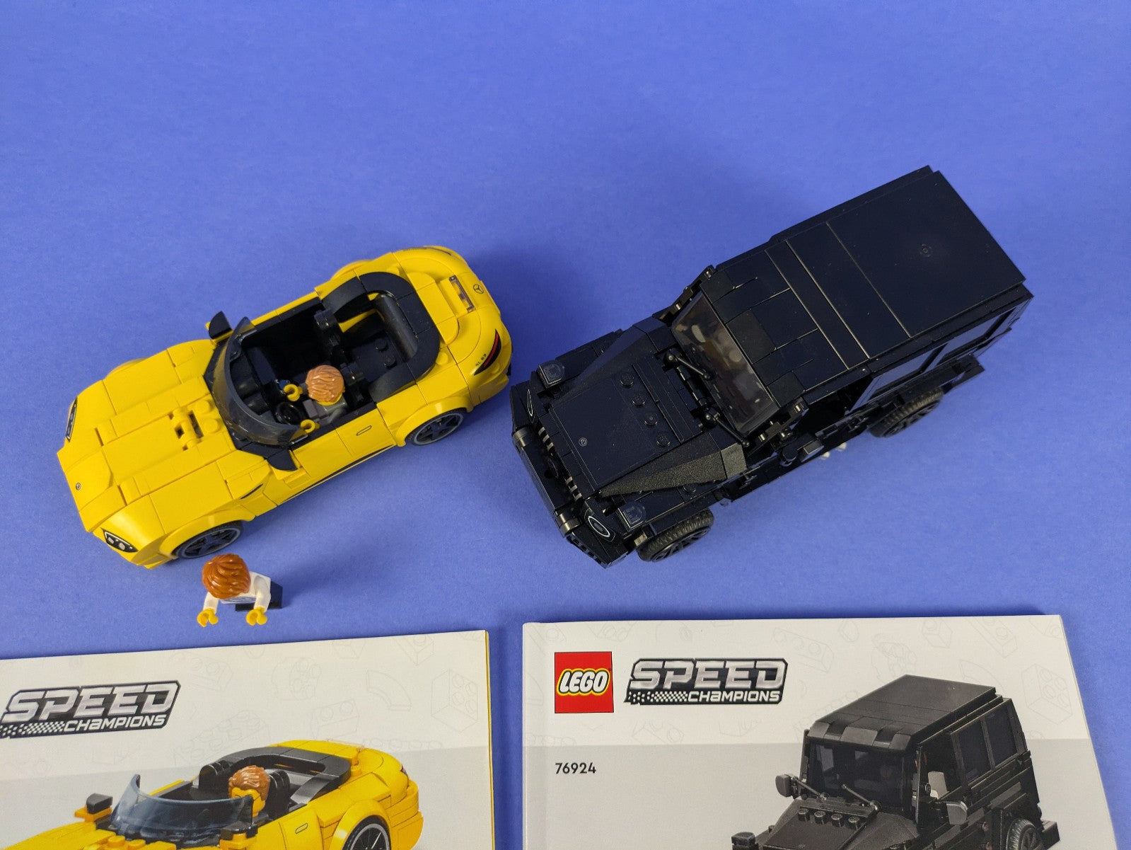Lego SPEED CHAMPIONS: Mercedes-AMG G 63 & Mercedes-AMG SL 63 76924 Complete Set
