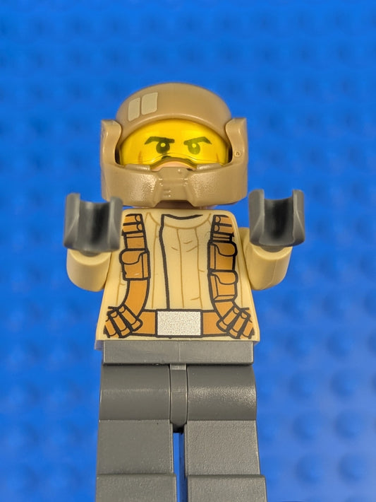 Lego Star Wars: Resistance Trooper - Tan Jacket sw0698 Set 75131