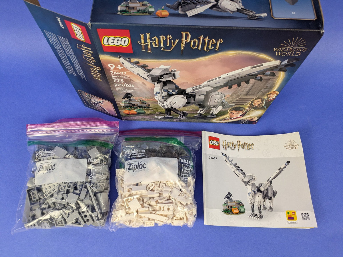 Lego Harry Potter: Sculptures: Buckbeak Set 76427 Complete Set