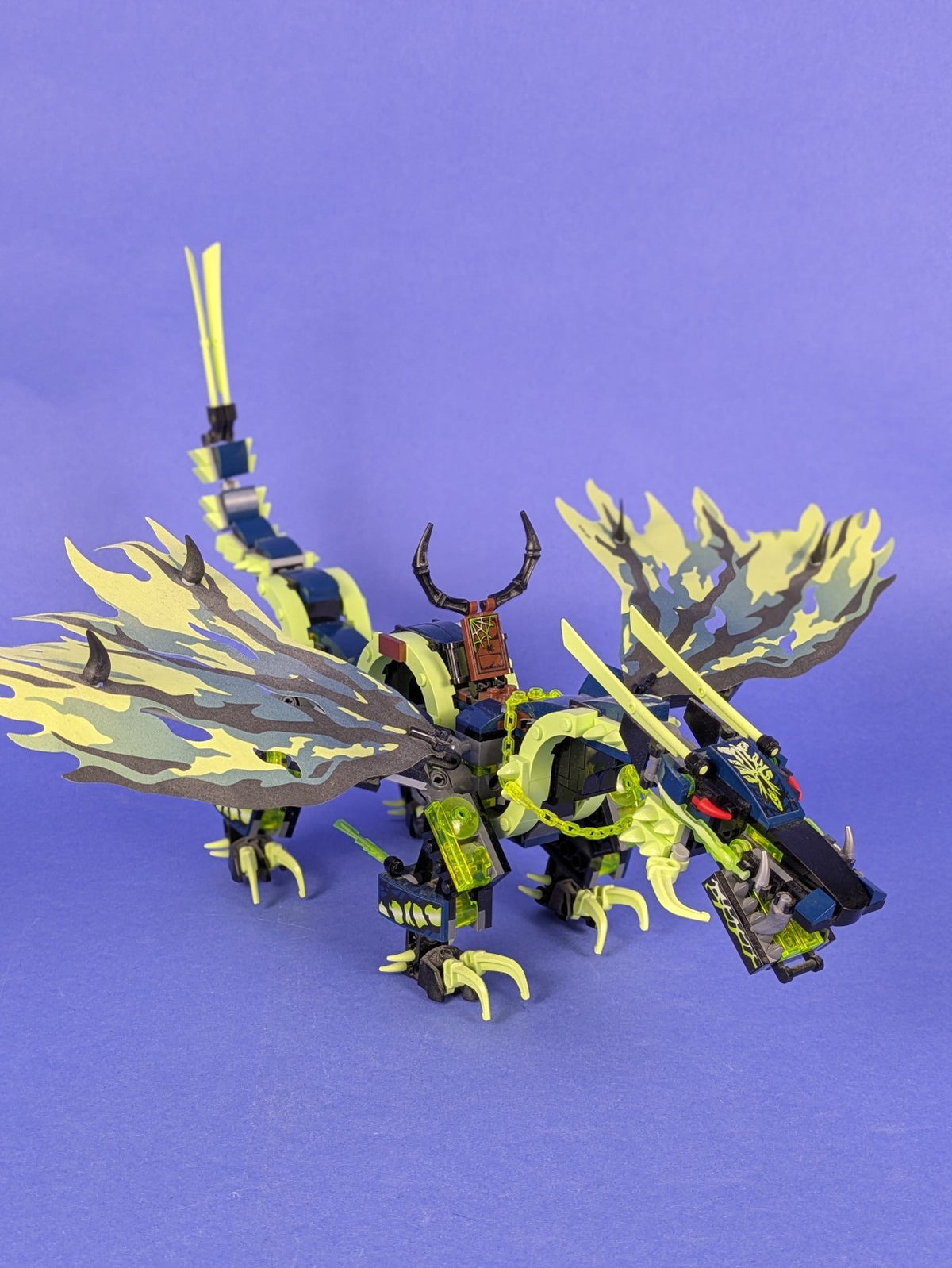 LEGO NINJAGO Attack of the Morro Dragon 70736 Incomplete Set Pre-Owned