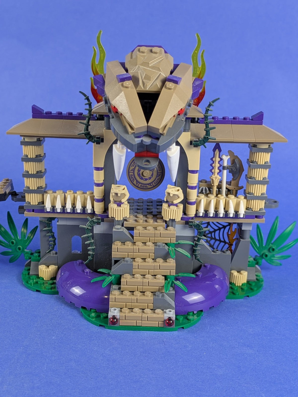 LEGO NINJAGO Enter the Serpent 70749 Complete Set Pre-Owned