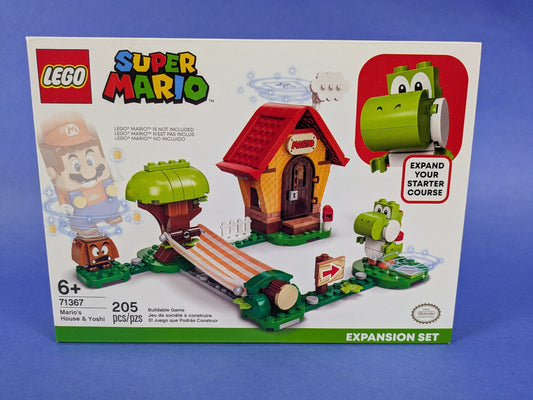 Lego Super Mario: Mario's House & Yoshi - Expansion Set 71367 BRAND NEW