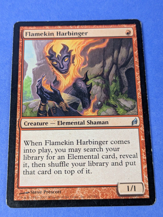 MTG Magic: Lorwyn: Flamekin Harbinger #167/301 Uncommon - LP