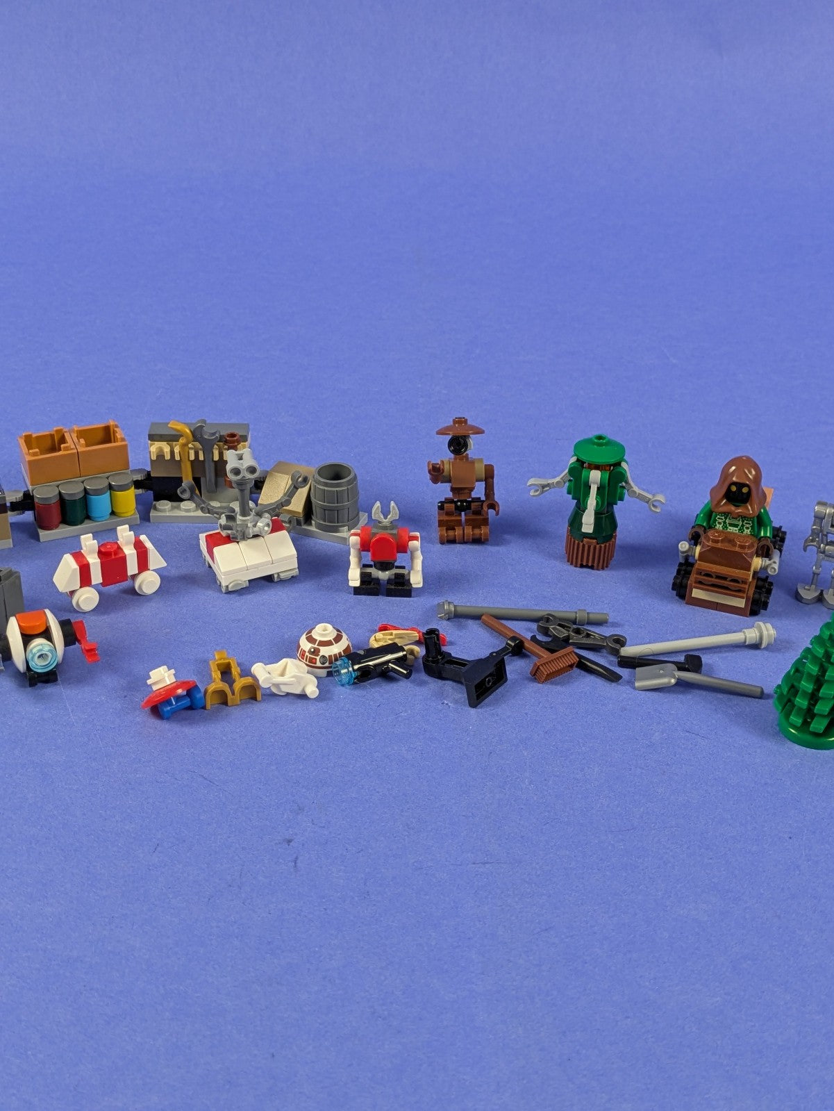 LEGO Star Wars Advent Calendar 2025 75418 Incomplete Set Pre-Owned