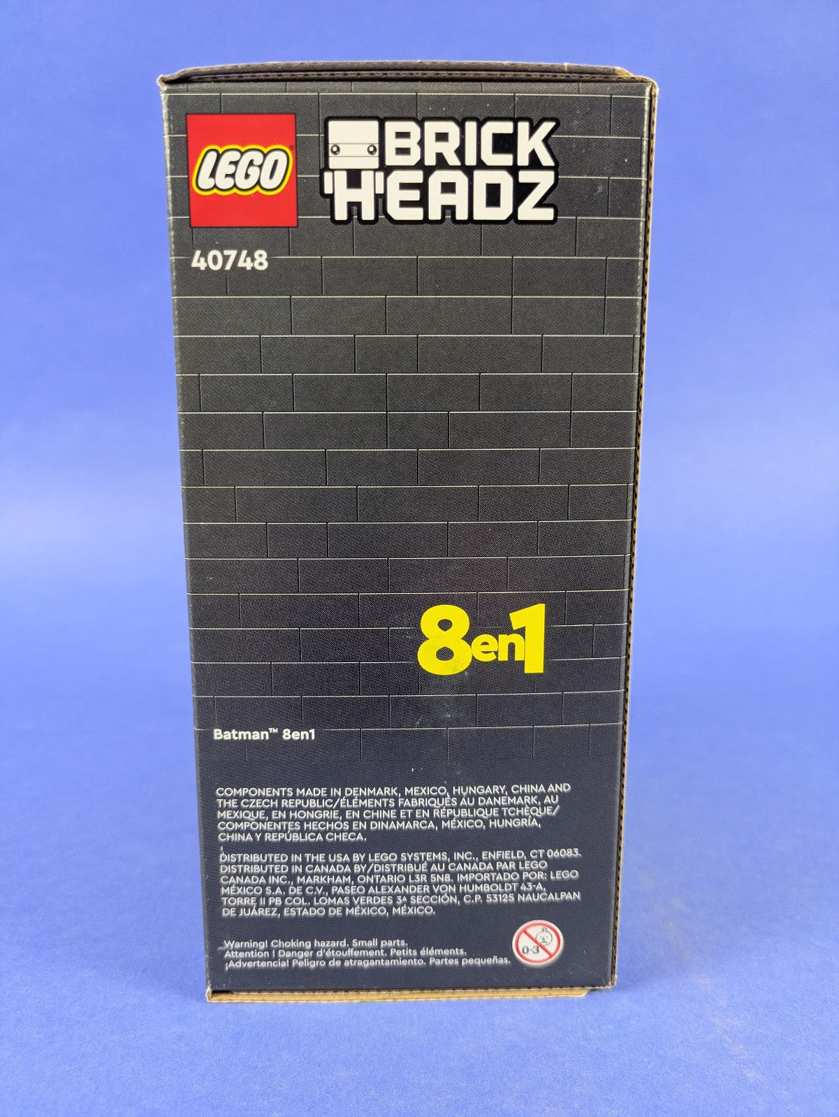 Lego BrickHeadz: Super Heroes: Batman II: Batman 8in1 Set 40748 BRAND NEW