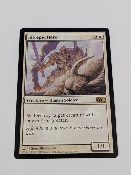 MTG: Magic 2013: Intrepid Hero #20/249 Rare - NM