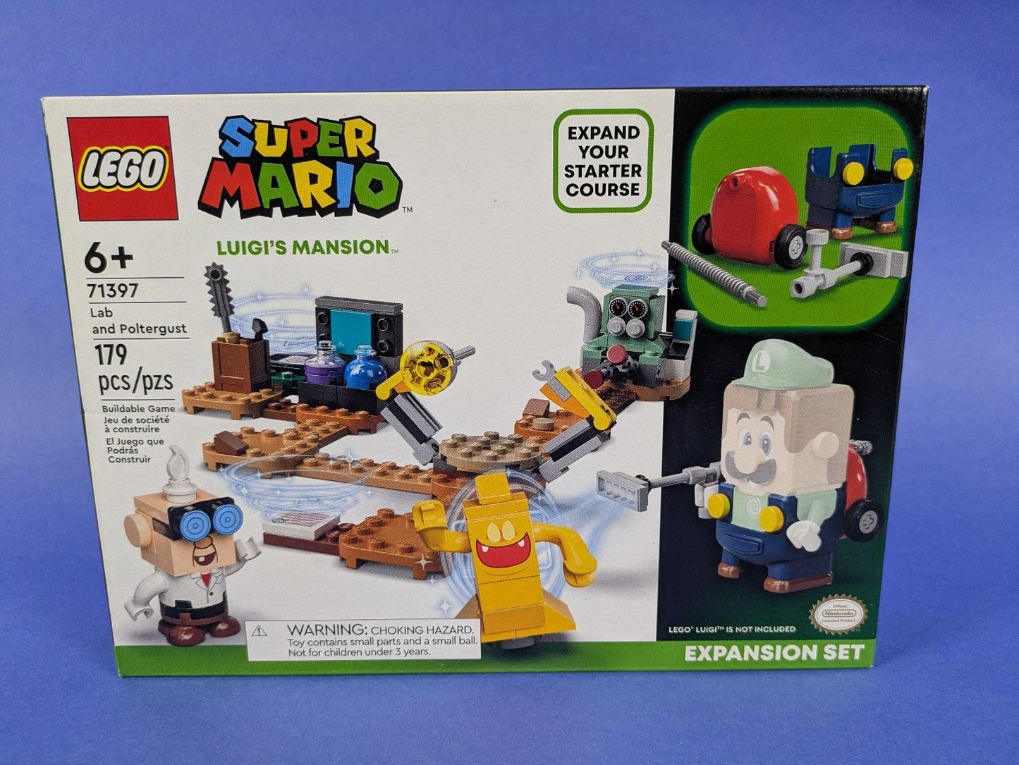 Lego Super Mario: Lab and Poltergust - Expansion Set 71397 BRAND NEW