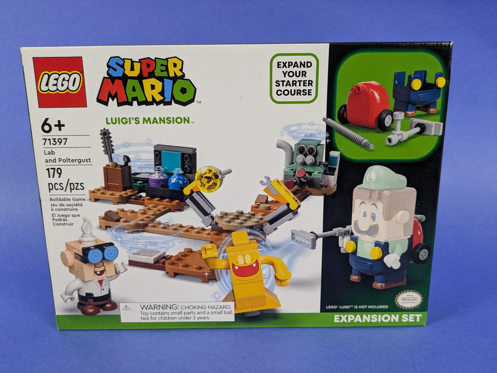 Lego Super Mario: Lab and Poltergust - Expansion Set 71397 BRAND NEW