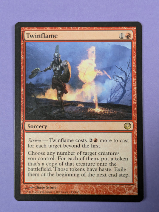 MTG Magic The Gathering: Journey into Nyx: Twinflame Rare #115/265 - NM