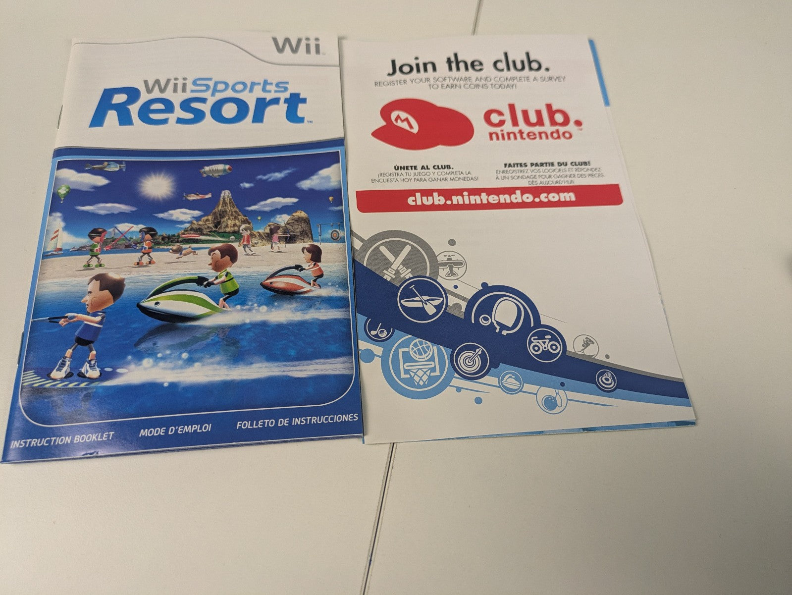 Wii Sports Resort (Nintendo Wii, 2009) CIB