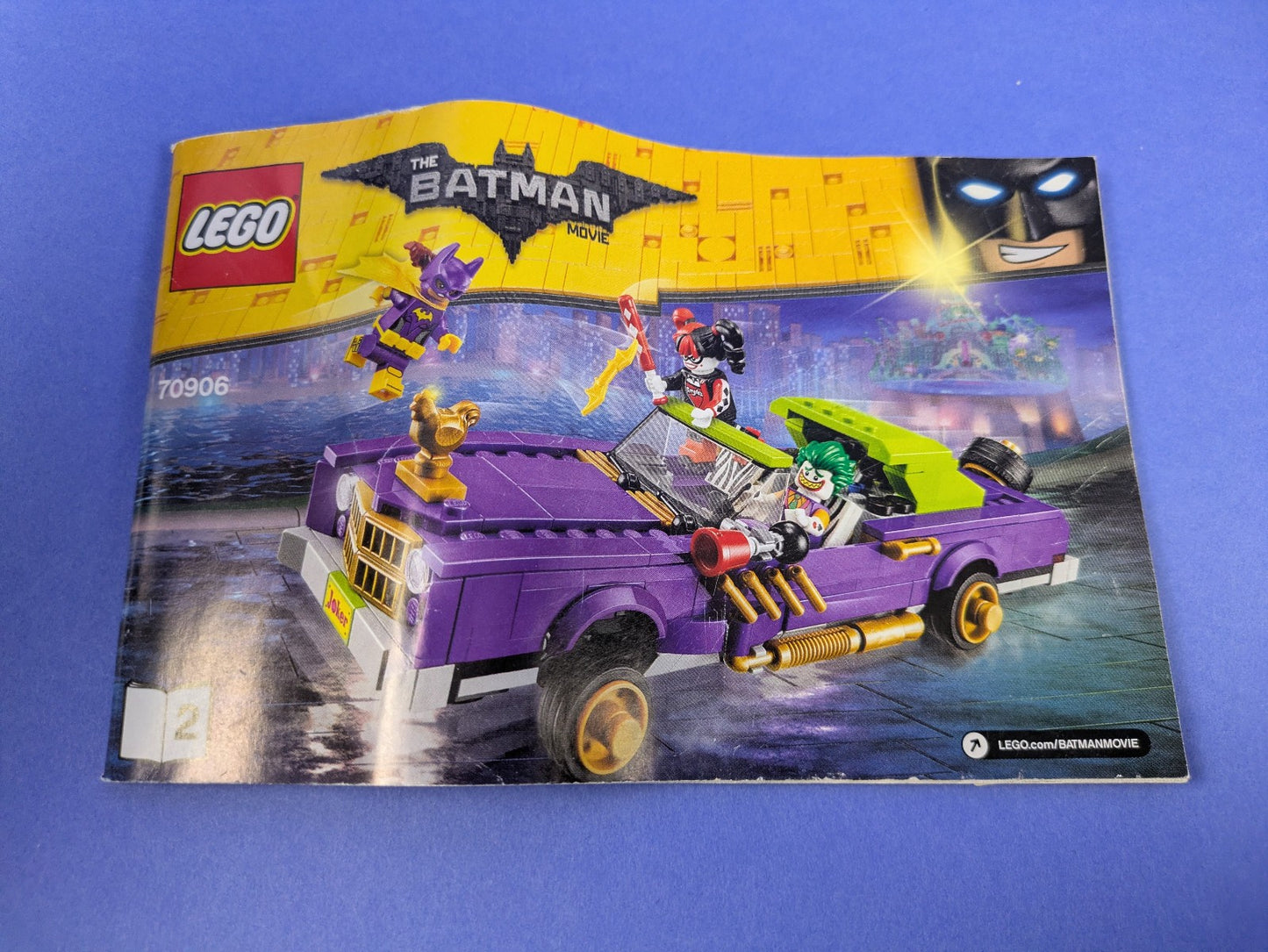 LEGO Super Heroes The Joker Notorious Lowrider 70906 Incomplete Set Pre-Owned
