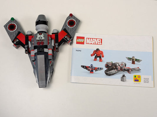 Lego Super Heroes: Captain America vs. Red Hulk Battle Set 76292 Incomplete Set