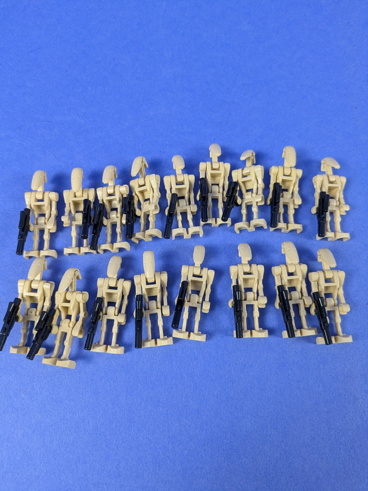 LEGO Star Wars Battle Droid - Tan Angled Arm and Straight Arm (17X) sw0001c 7662