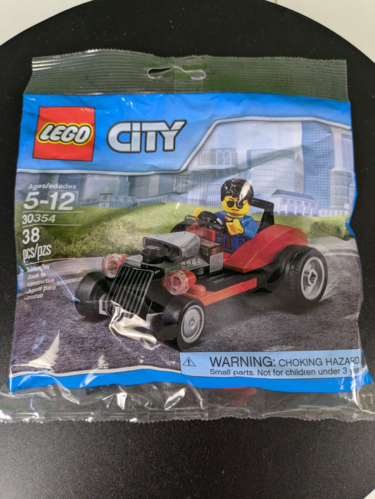 Lego Town: City: Traffic: Hot Rod polybag Set 30354 BRAND NEW