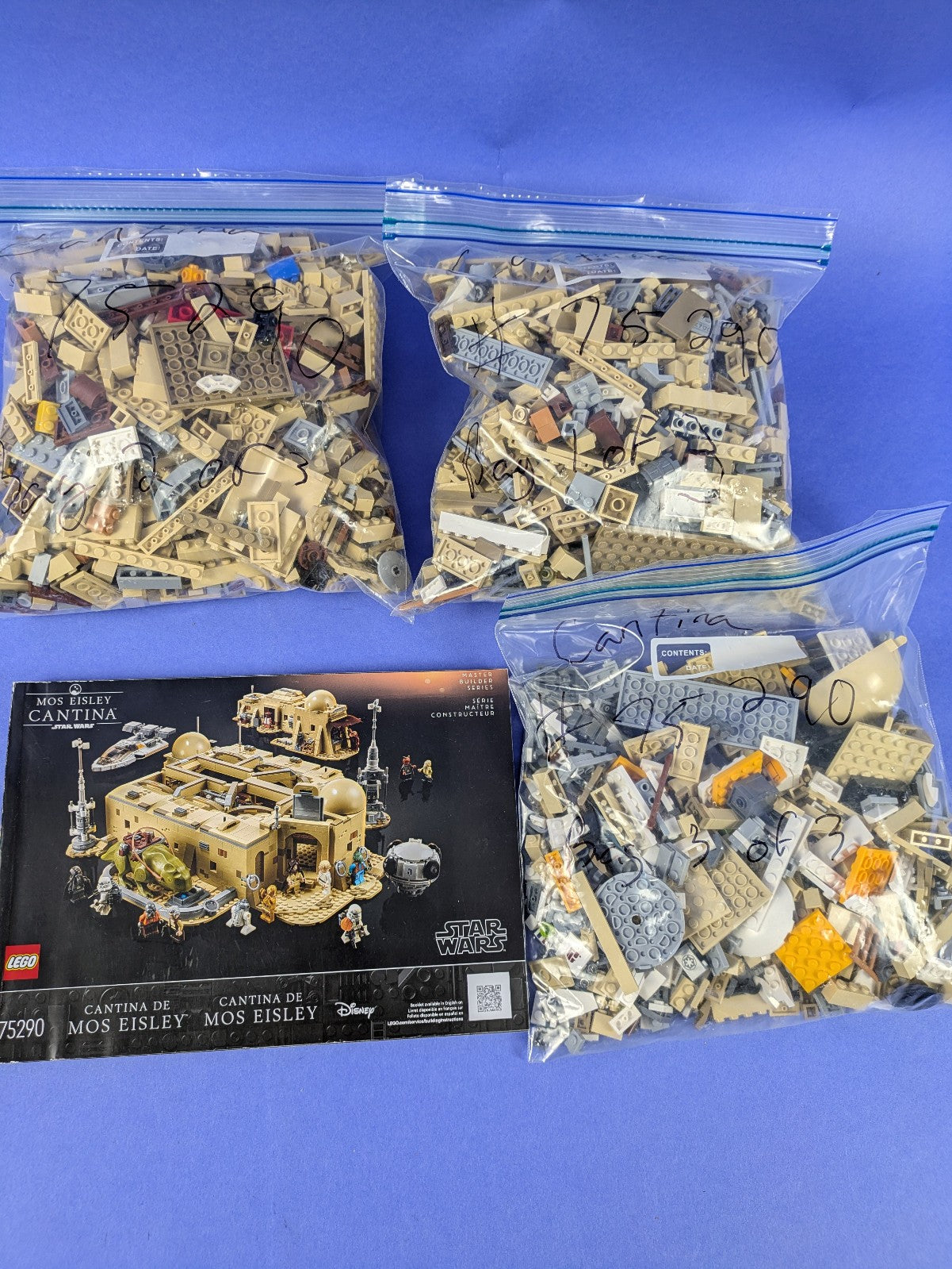 LEGO Star Wars Mos Eisley Cantina 75290 Complete Set Pre-Owned