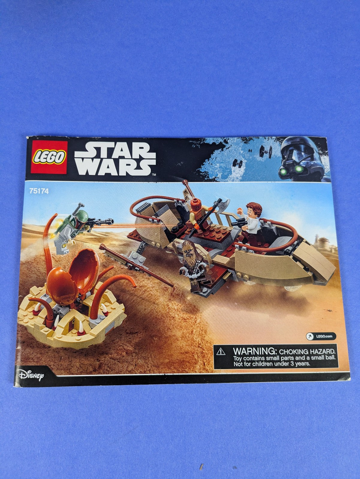 Lego Star Wars: Episode 4-6: Desert Skiff Escape Set 75174 - Incomplete Set