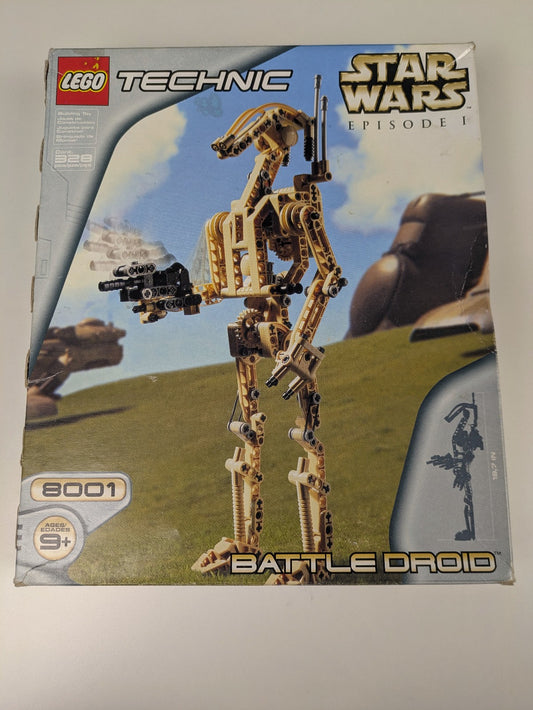 Lego Star Wars Battle Droid 8001 - Complete, No Instructions