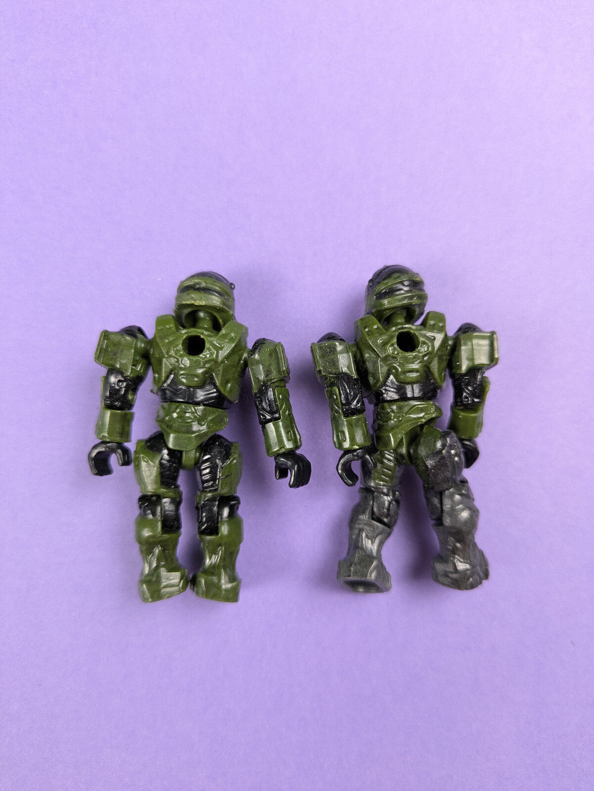 HALO Mega Bloks Construx UNSC Green CQB Spartan & CQB Spartan Bionic Leg 96970