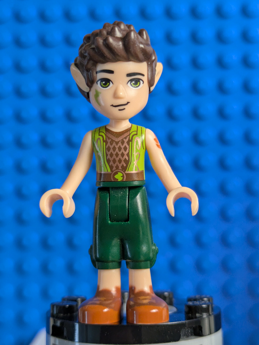 Lego Elves: Farran Leafshade - Dark Green Trousers elf006 Sets 41075, 41076