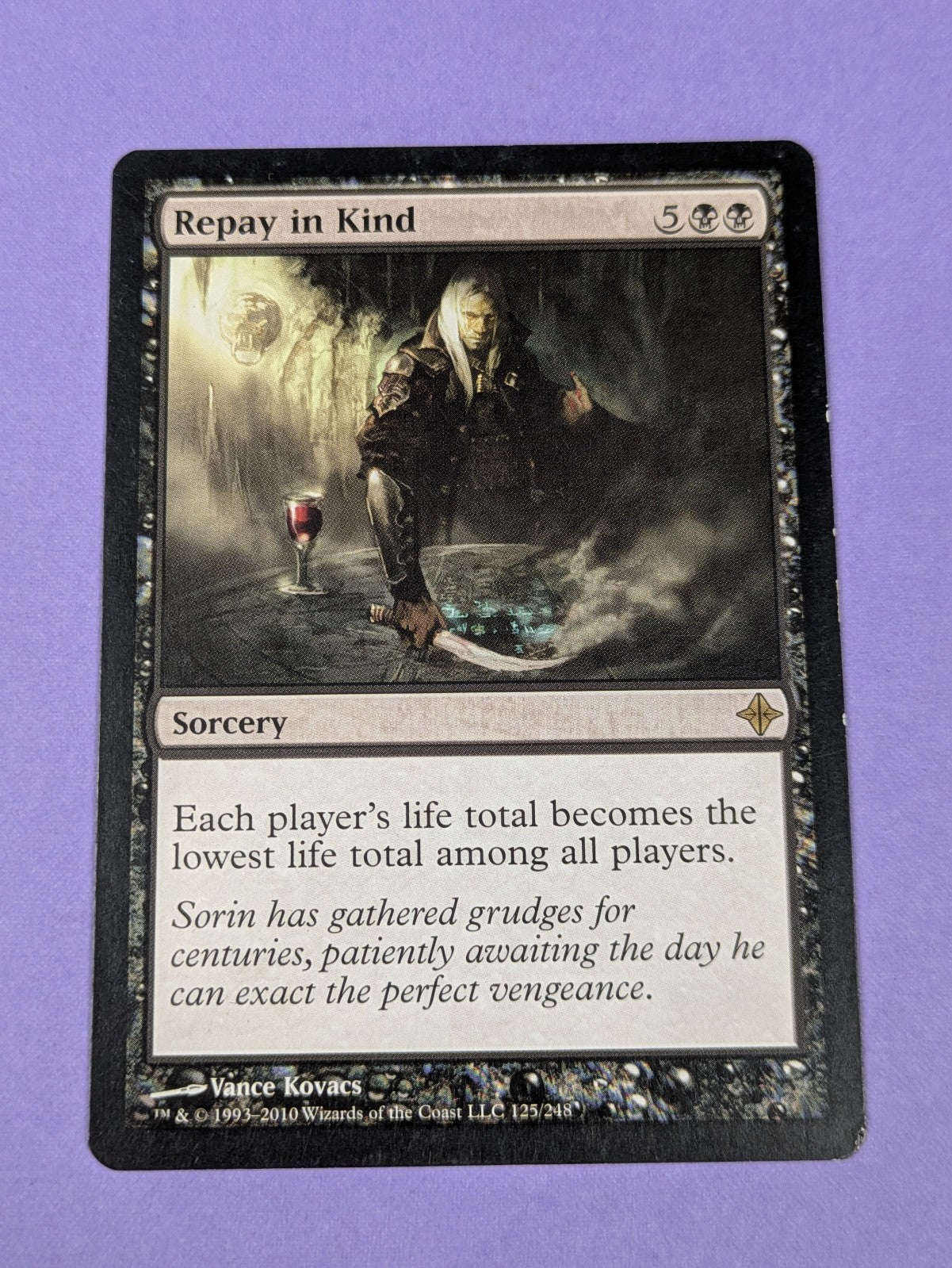 MTG Magic: Rise of the Eldrazi: Repay in Kind #125/248 Rare - LP