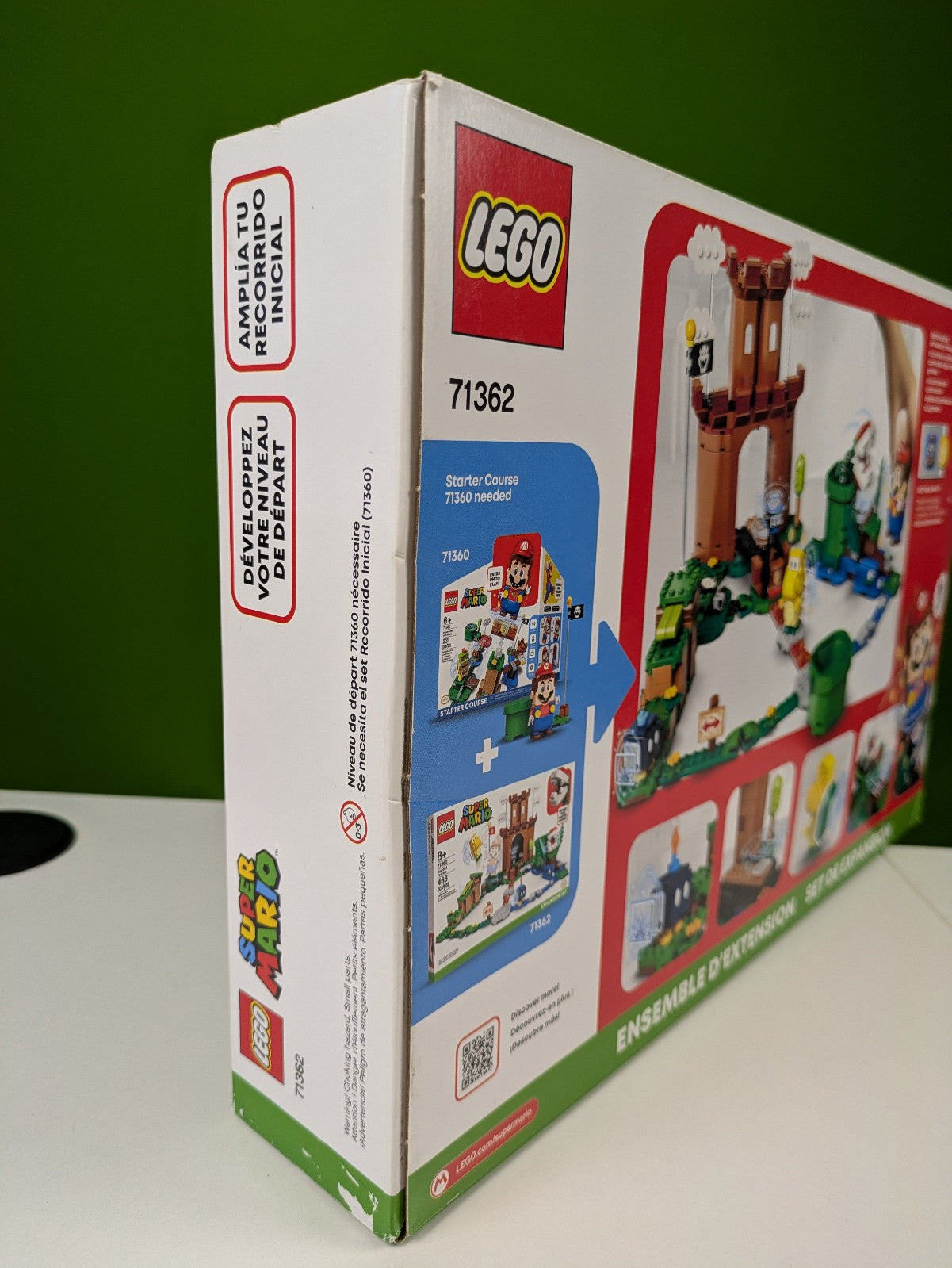 Lego Super Mario: Guarded Fortress - Expansion Set Set 71362 BRAND NEW