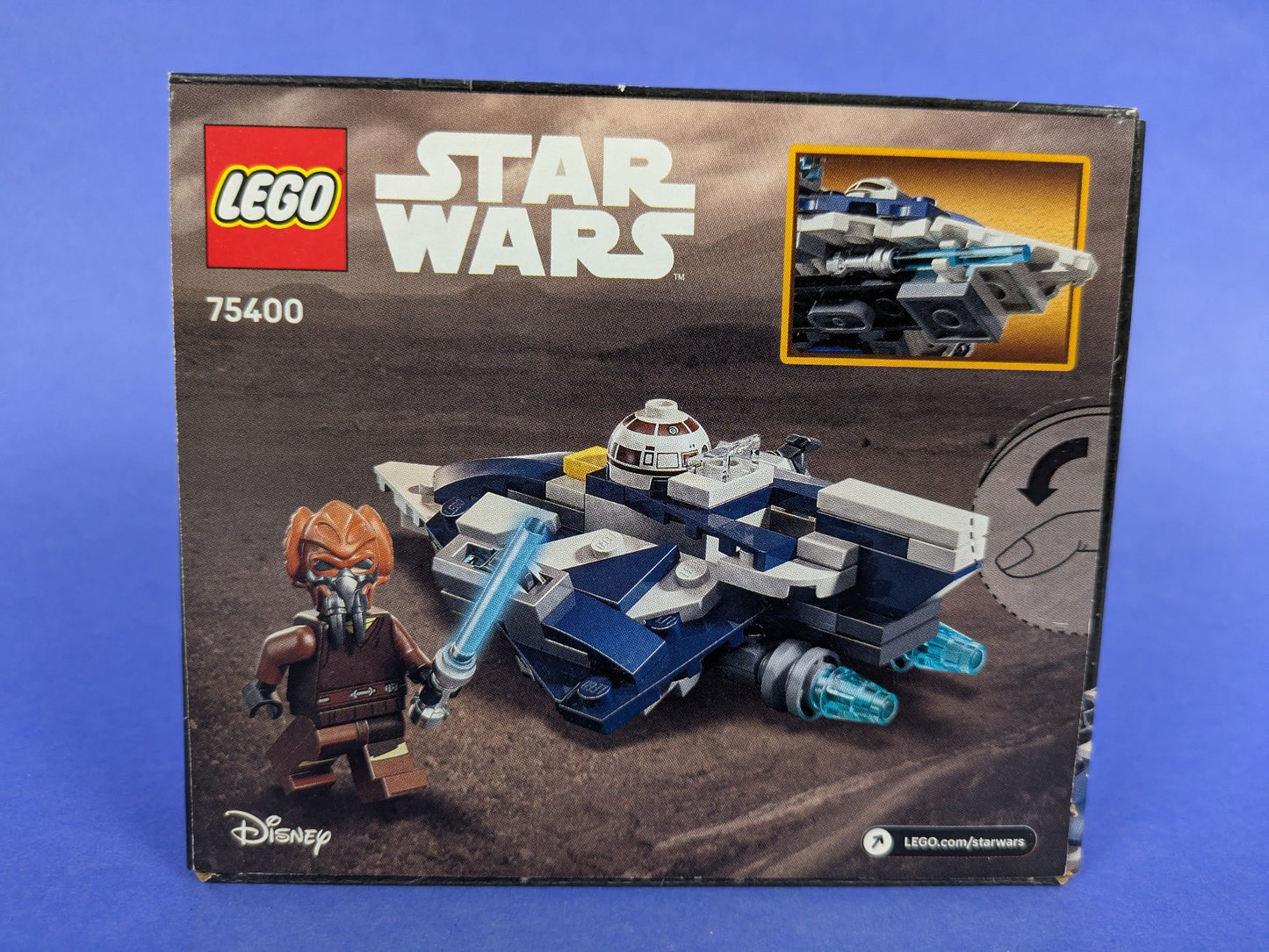 Lego Star Wars: Plo Koon's Jedi Starfighter Microfighter Set 75400 BRAND NEW