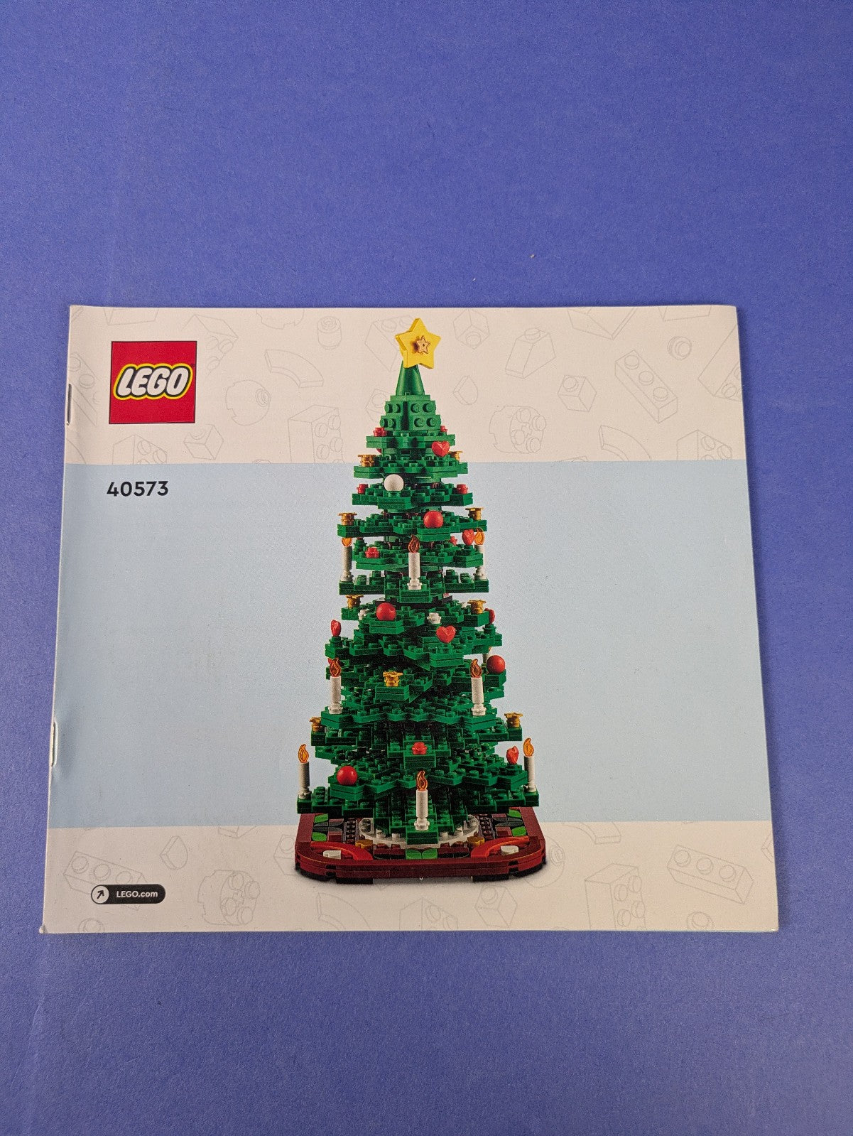 LEGO Holiday & Event Christmas Tree 40573 Complete Set Pre-Owned