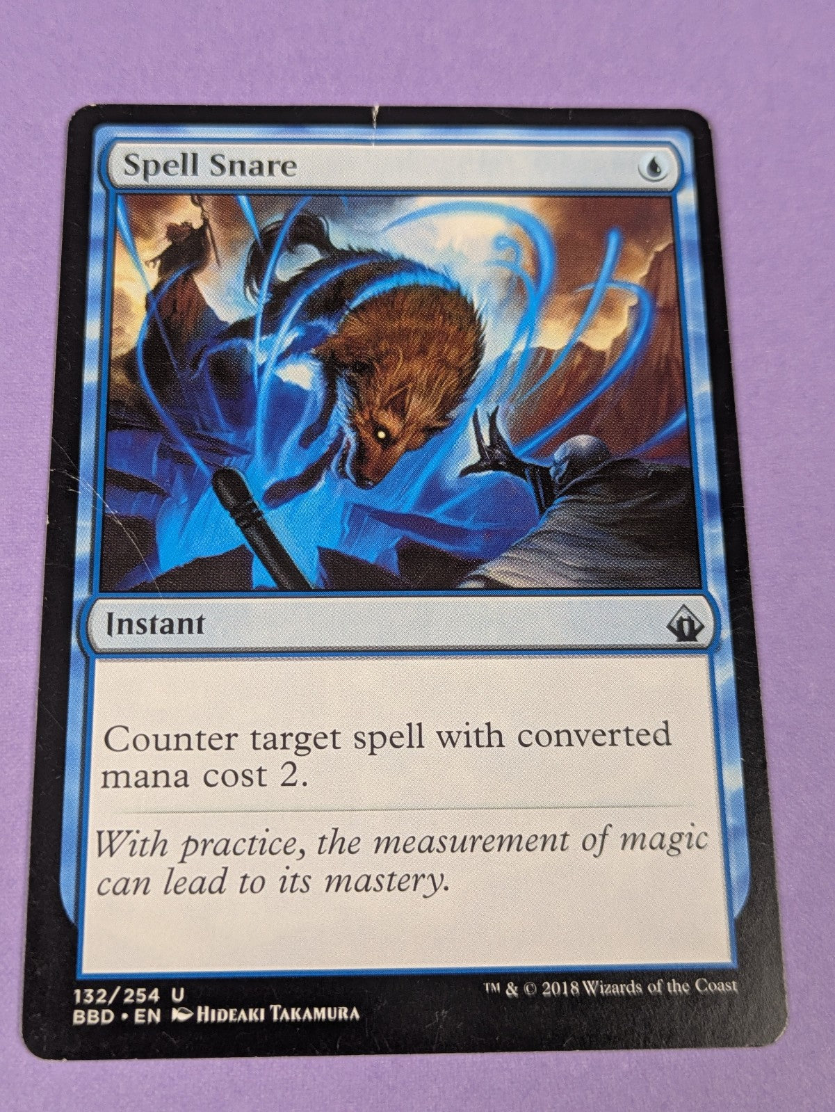 MTG Magic: Battlebond: Spell Snare #132/254 Uncommon - MP