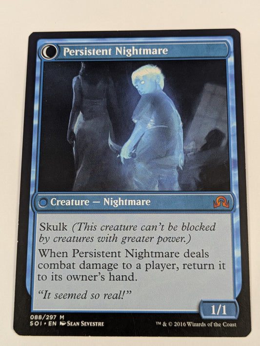MTG Magic: SOI: Startled Awake   Persistent Nightmare #088/297 Mythic - LP