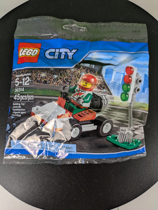 Lego Town: City: Race: Go-Kart Racer polybag Set 30314 BRAND NEW