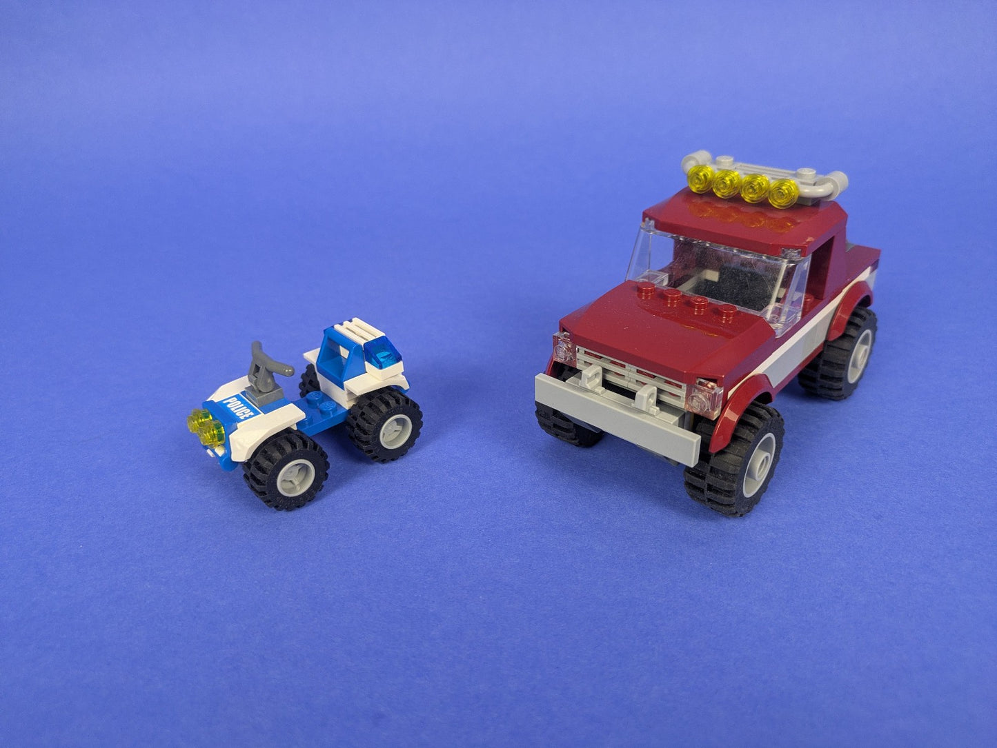 Lego Town: City: Police: Police Pursuit Set 4437 - Incomplete Set
