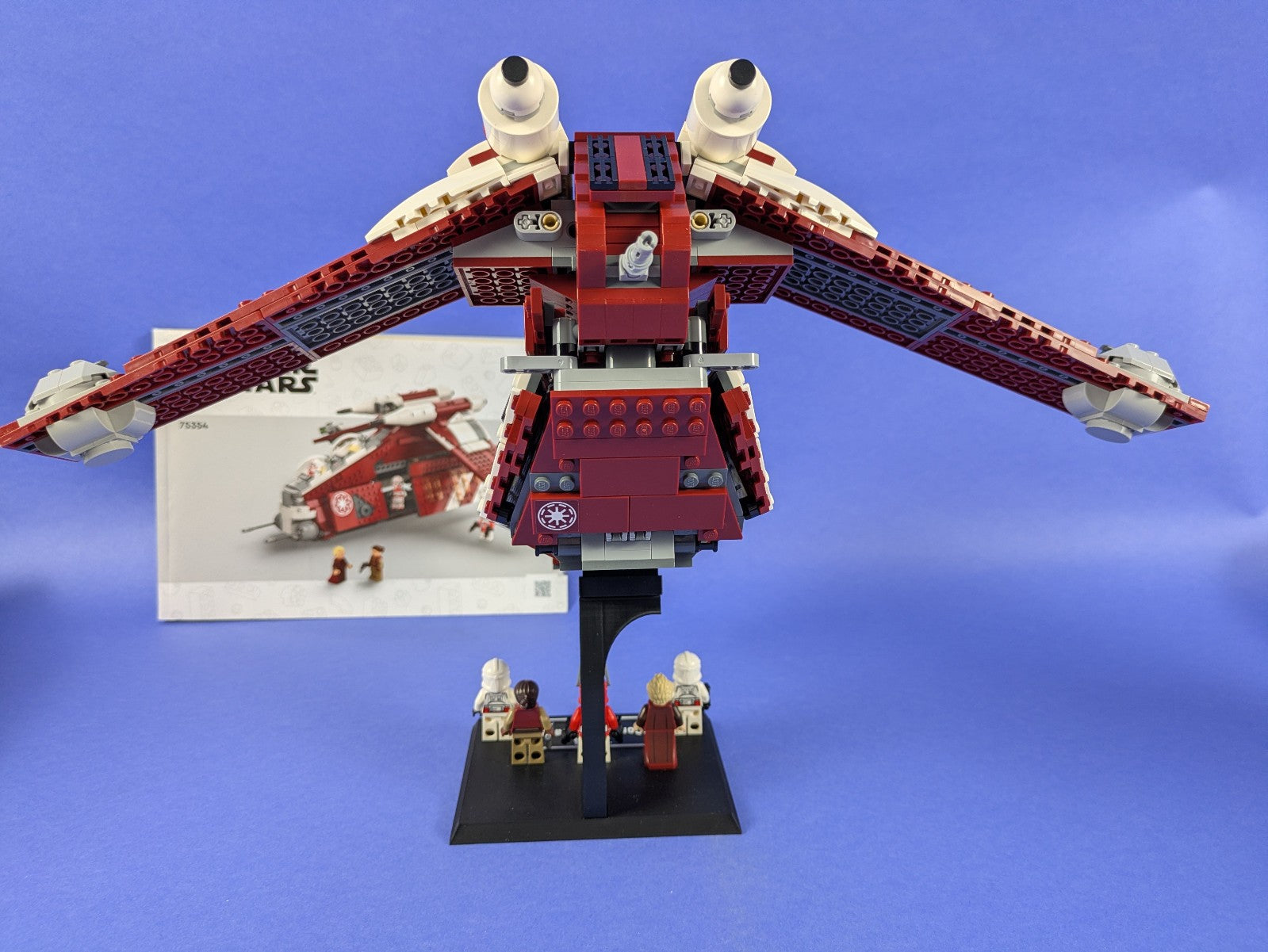 Lego Star Wars: The Clone Wars: Coruscant Guard Gunship Set 75354 Complete Set