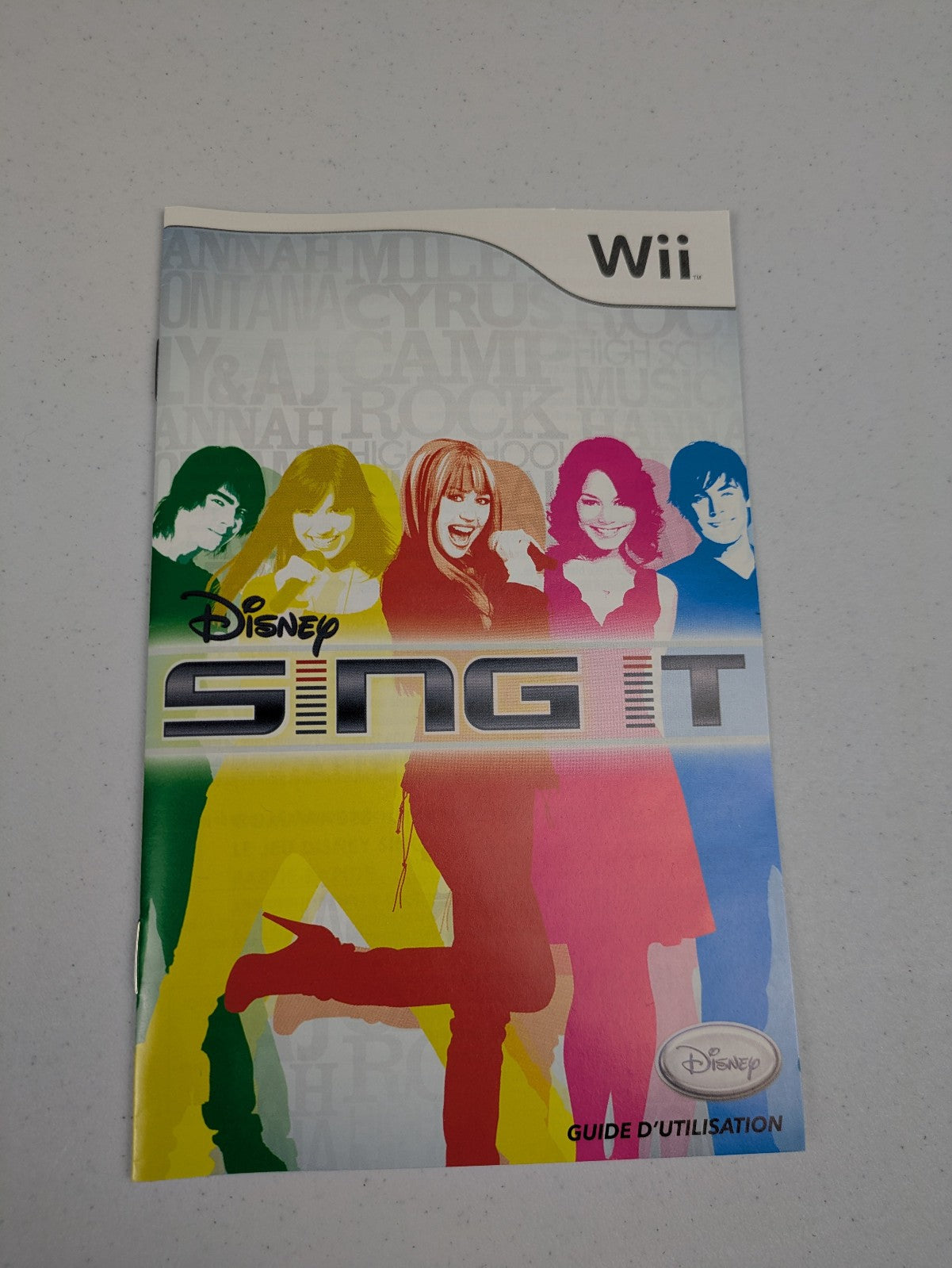 Disney Sing It (Nintendo Wii, 2008) CIB